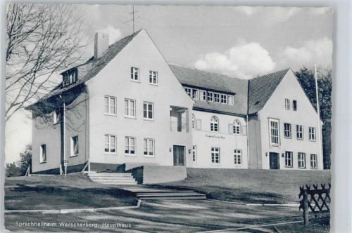 49143 W4516 Wissingen - Elisabeth-Frerichs-Heim Sprachheilheim Werscherberg Haupthaus