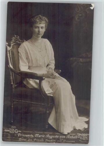 Prinzessin Marie Auguste von Anhalt, Nr. 7511 Liersch Adel Anhalt