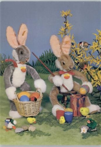 Hasen mit Ostereier