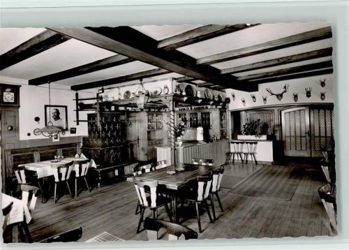 Oberwolfach GAsthof Pension z. Hirsch Innenaufnahme