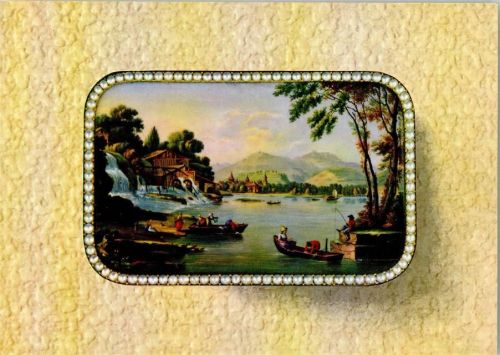 Genf Musee dart et d historie Jean Louis Richter Tabatiere Schnupftabakdose Rauchen