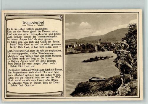 Trompeterlied und Trompeter