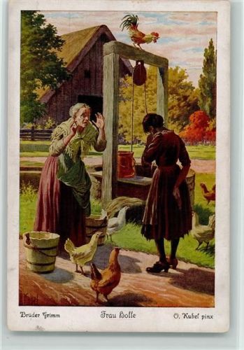 Nr. 6 Frau Holle - Märchen sign Kubel Frau Holle