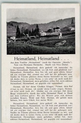 Nr. 17 Franke - Heimatland Soldatenlied WK II
