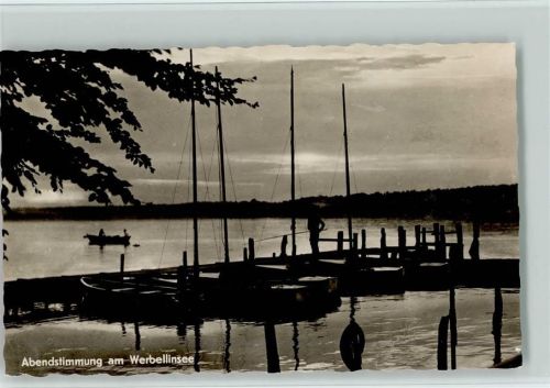 16244 O1301 Werbellin - Abendstimmung am Werbellinsee