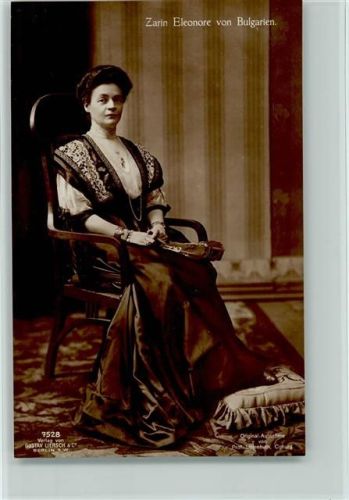 Nr. 7528 Liersch - Zarin Elonore Foto AK Adel Bulgarien