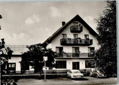 63637 W6485 Lettgenbrunn - Gasthof Pension Sudetenhof VW-Käfer Mercedes