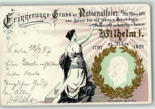 Nationalfeier 100 jähr. Geburtstag