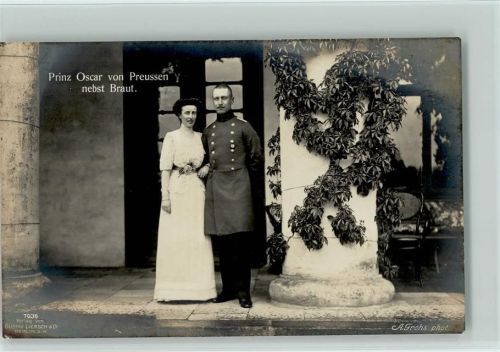 Nr. 7036 Liersch Prinz Oscar nebst Braut Adel Prinz Oskar