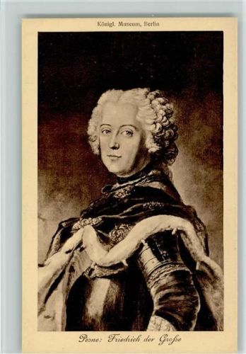 Gemälde von Pesne Adel Friedrich der Große