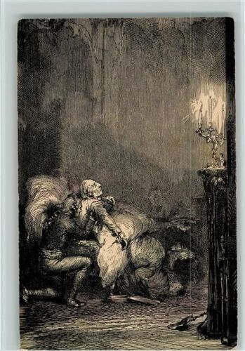 Der Tod 1786 - Zeichnung von Menzel