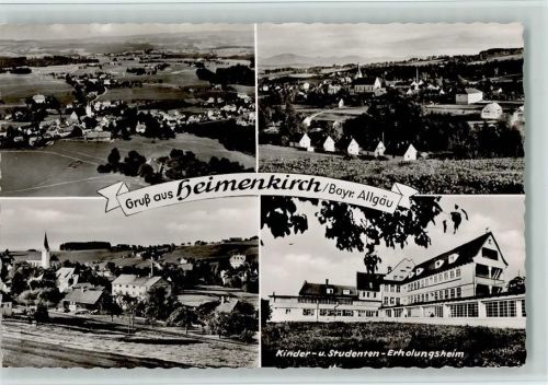 88178 W8999 Heimenkirch - Kinder- u. Studenten-Erholungsheim 4-Bildaufnahme