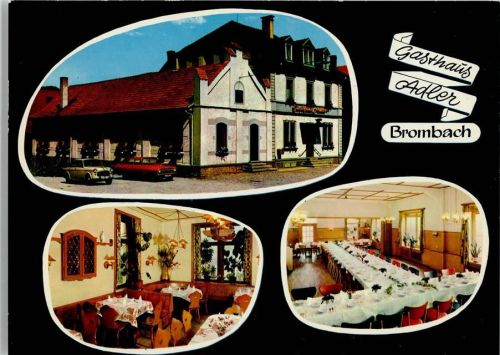 79539 W7850 Brombach , Kr Lörrach - Gasthaus Adler Innenaufnahmen