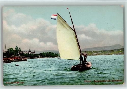Segelstudie vom Zürichsee