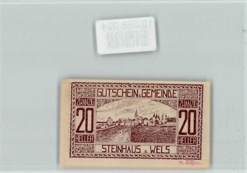 Steinhaus Notgeldschein