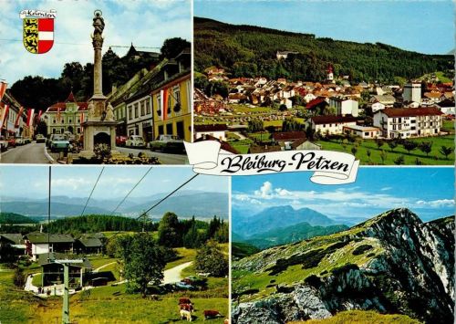 9150 Bleiburg / Pliberk - Sesselliftanlage Petzen 4-Bildaufnahme