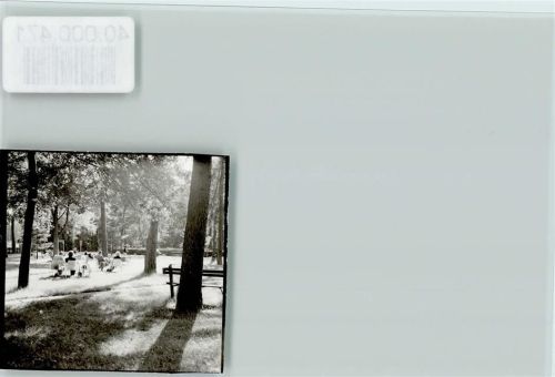 21266 W2112 Jesteburg FOTO KEINE AK Sanatorium Rüsselkäfer, Park
