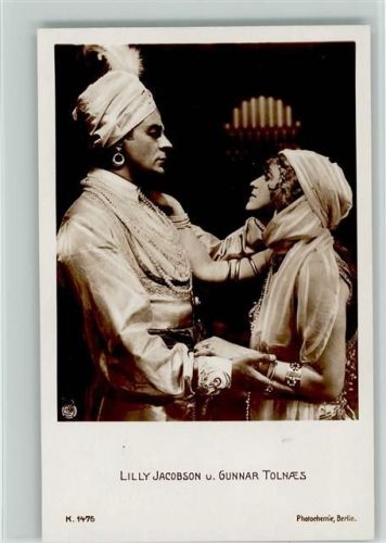 1917 K 1476 Photochemie - Lilly Jacobson und Gunnar Tolnaes - Stummfilm