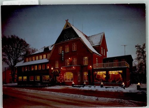 21266 W2112 Jesteburg 1968 FOTO KEINE AK Hotel Niedersachsen, Winter