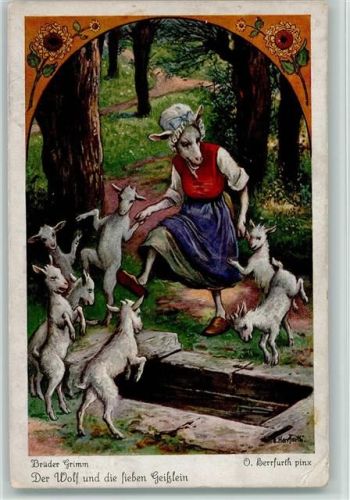 der Wolf und die sieben Geißlein Nr. 6 Serie 265 Nr. 4521