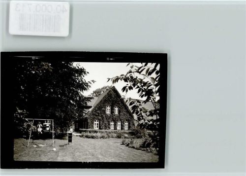 27472 W2190 Holte-Spangen FOTO KEINE AK Kinderschaukel, Reethaus