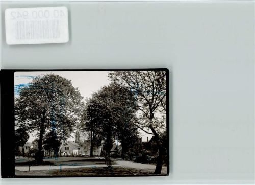 Marne Blick vom Stadtpark auf die Kirche