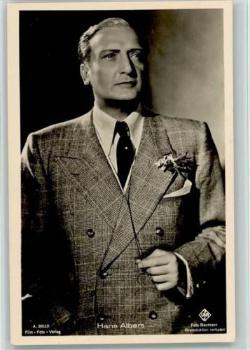 Hans Albers UfA-Verlag Filmverlag UfA