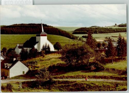 53949 W5377 Dahlem b Kall FOTO KEINE AK Kirche Berk Dahlem