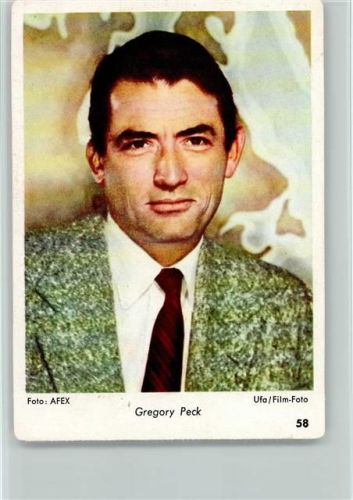 Gregory Peck - keine AK Nr. 58 Sammelbild Filmverlag UfA