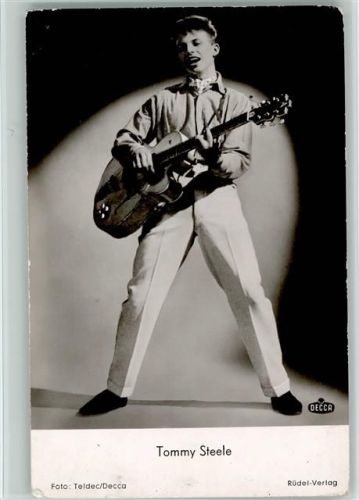 Nr. 2510 Tommy Steele mit Gitarre Filmverlag Rüdel