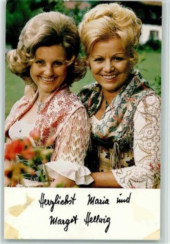Maria und Margot Hellwig keine AK