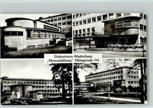 38875 O3703 Elbingerode (Harz) - Diakonissenmutterhaus Neuvandsburg 4-Bild-Aufnahme