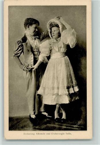 Serie 888-38 Erzh. Albrecht und Erzh. Sofie 1910 AK