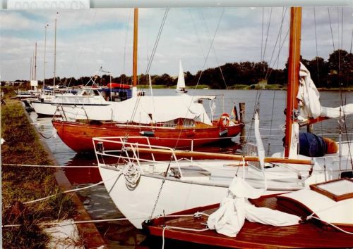 Missunde Segelhafen Segelboote