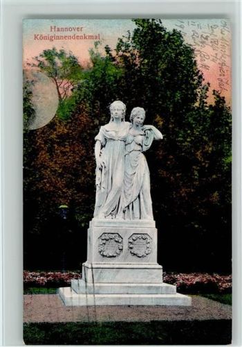 Hannover - Königinnendenkmal Adel Königin Luise 1916