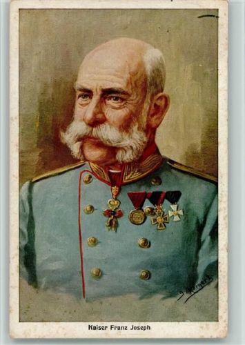 in Uniform mit Orden Gemälde von Hornert