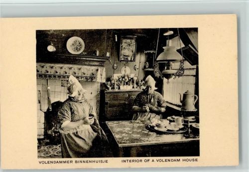 Volendammer Binnenhuisje - Interior Völkerkunde
