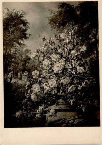HDK Nr. 457 Photo Hoffmann, sign Fuhrmann - Blumen im Park