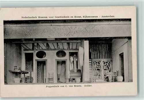 Puppenhaus van Brants - Zolder Puppe