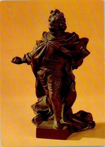 Statuette "August der Starke" Modell 1710 Manufaktur Meißen