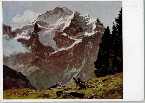HDK Nr. 255 Photo Hoffmann , sign Compton "Berner Oberland