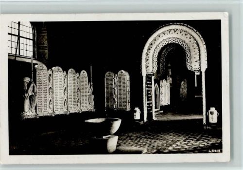 Meißen Kirche St. Nikolai mit keramischen Monumentalwerken der Manufaktur Meißen 1956 AK