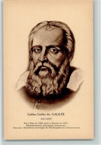 Galileo Galilee Savant Astronomie