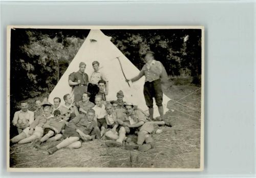 Zeltlager - Wandervögel Foto keine AK Jugendbewegung
