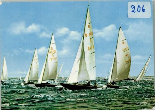 Nr. See 206-f - Segelregatta ca 1975 AK Wassersport Wassersport