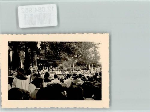 Köln Zollstock 205 1956 Vorort Pfarrprozession St.Pius