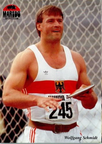 Wolfgang Schmidt Silbermedaille 1976 - Diskuswerfer