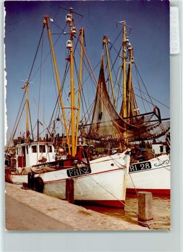 25718 W2228 Friedrichskoog , Dithm FOTO KEINE AK Hafen Segelschiffe
