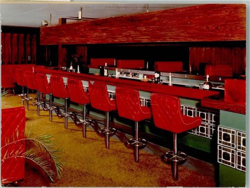 24972 W2391 Neukirchen FOTO KEINE AK Hotel Ernst Innenaufnahme Bar