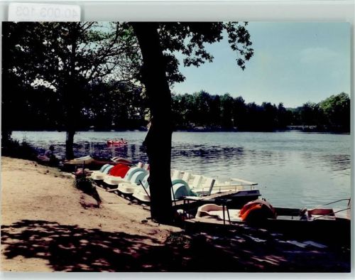 21385 W2124 Amelinghausen FOTO KEINE AK Lopar-Stausee Tretboote